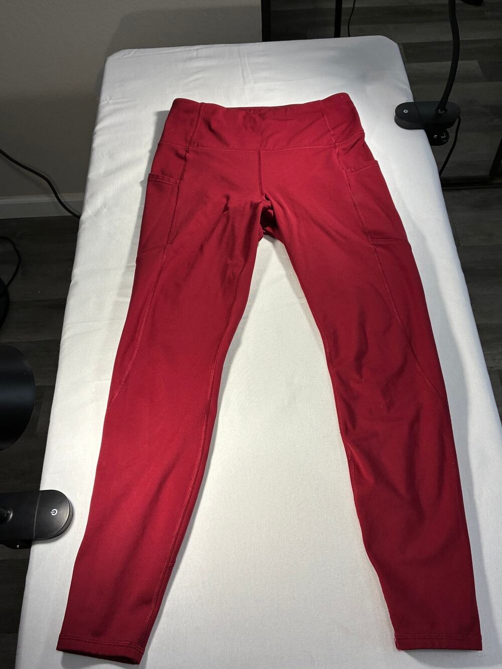 Member’s Mark Women’s Extra Warm Leggings – Red – Size Medium